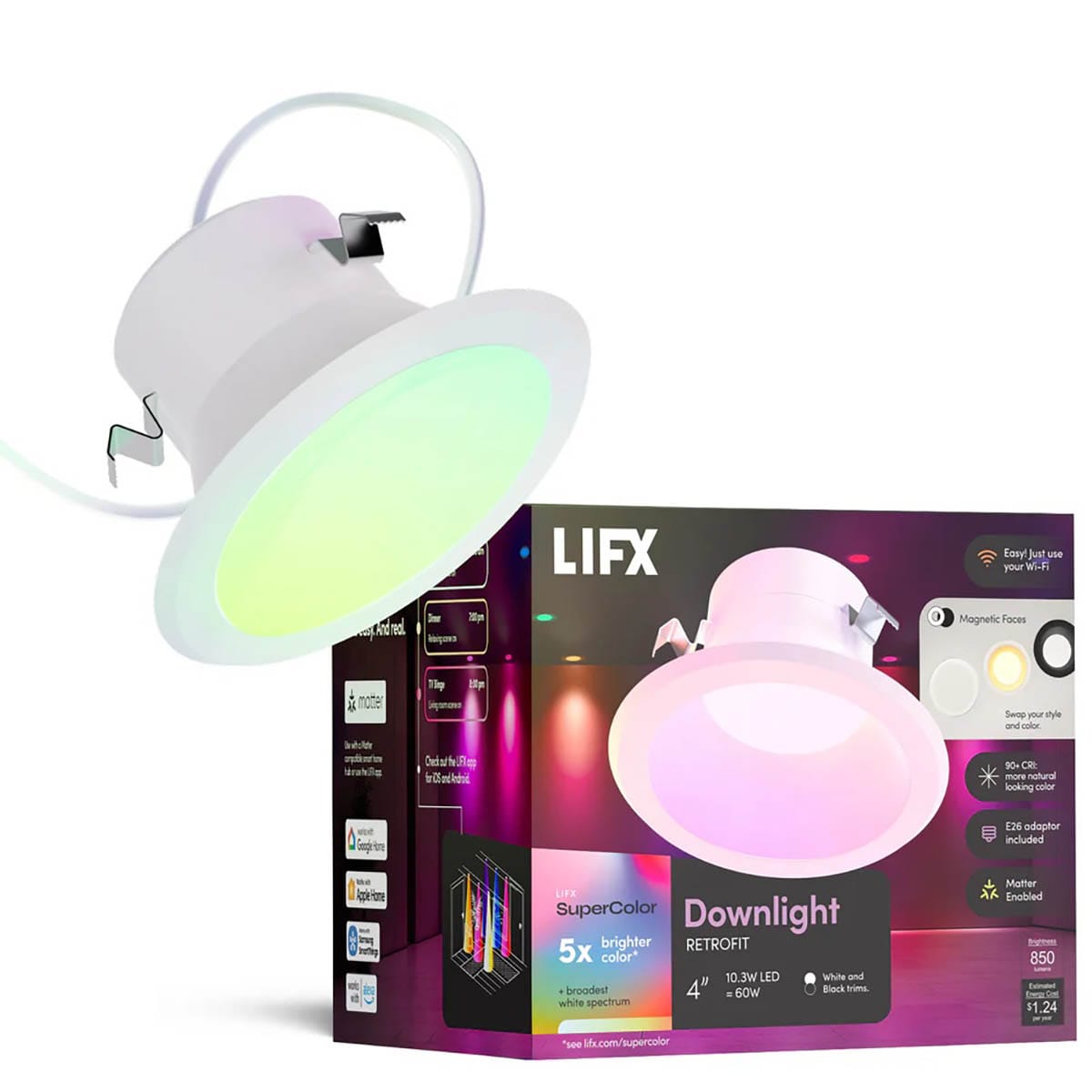 LIFX SuperColor 4″ Retrofit Downlight