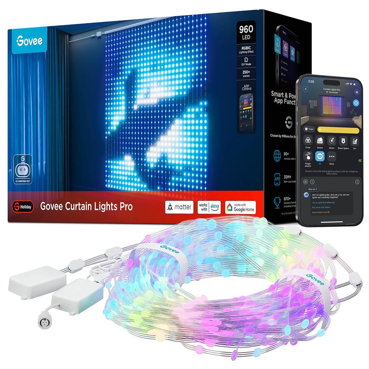 Govee Curtain Lights Pro