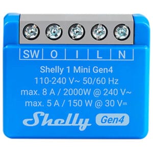 Shelly Switch 1Mini Gen4