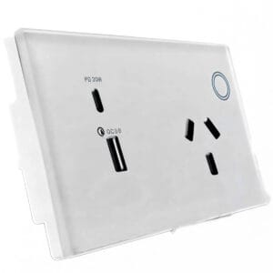 SmartSetup One Gang Wall Outlet (AU)