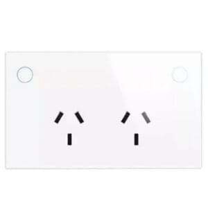 SmartSetup Two Gang Wall Outlet
