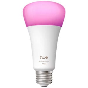 Philips Hue White and Color Ambiance Bulb A21 E26 1600LM