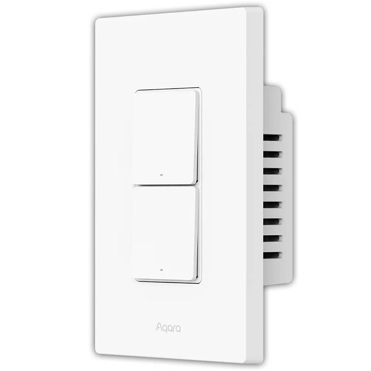 Aqara Smart Light Switch H2 (2-in-1 Neutral, 2 Buttons, 2 Channels),