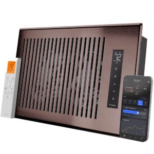 AC Infinity AIRTAP T6 Smart Register Booster Fan 6x12 Inch Bronze