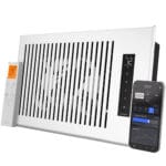 AC Infinity Smart Register Booster Fan 6"x10" White