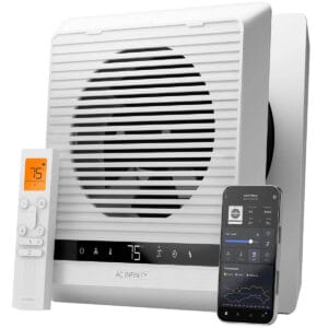 AC Infinity Smart Through Wall Fan 8"