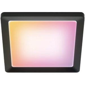 WiZ Square Panel Ceiling Light 12W Black