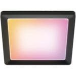 WiZ Square Panel Ceiling Light 17W Black