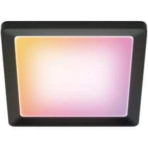 WiZ Square Panel Ceiling Light 17W Black